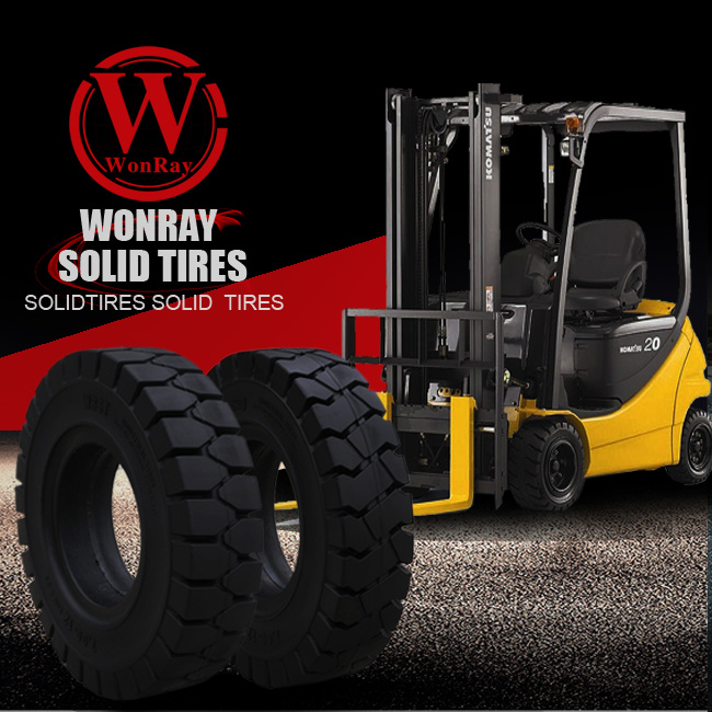 6.50-10 solid forklift tire